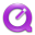 Quicktime 7 Violet Icon 32x32 png